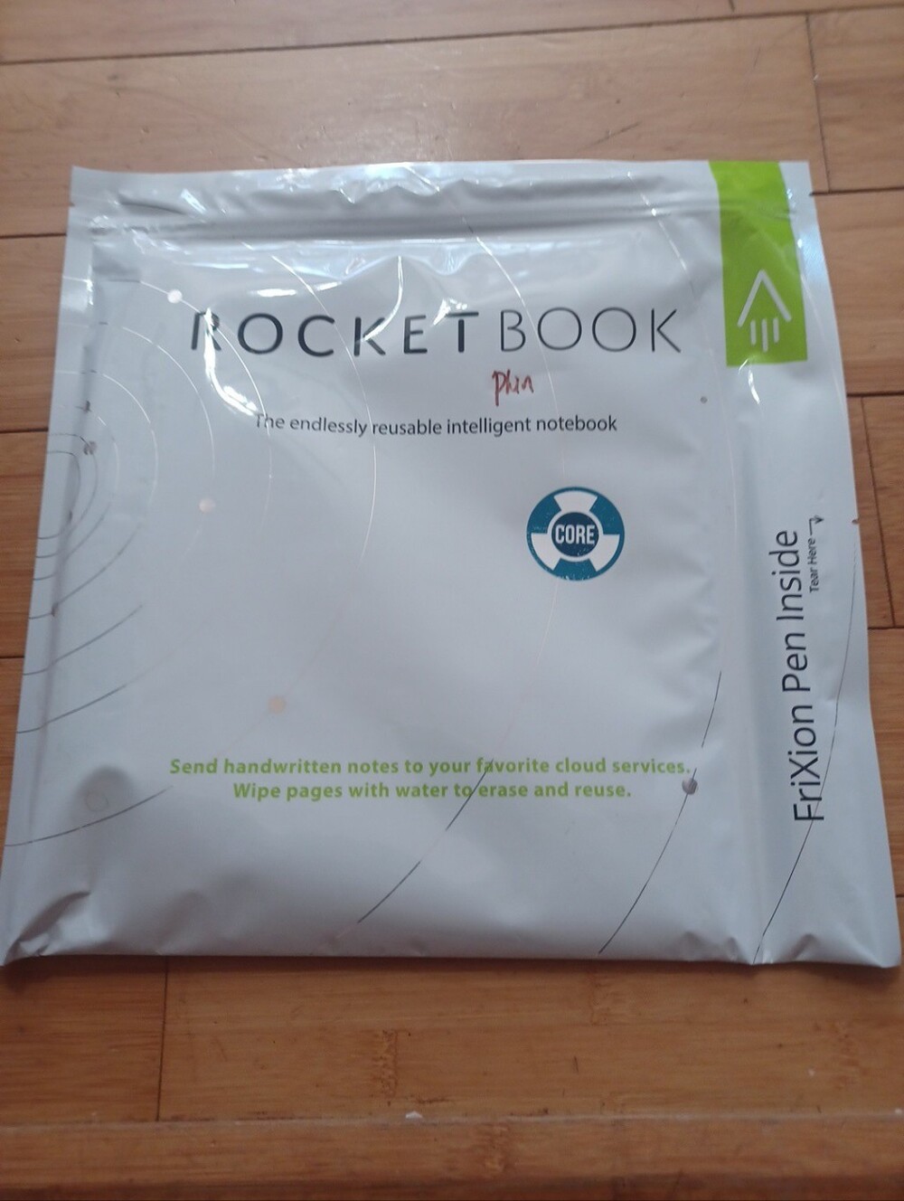 Rocketbook Core Reusable Notebook - Black
